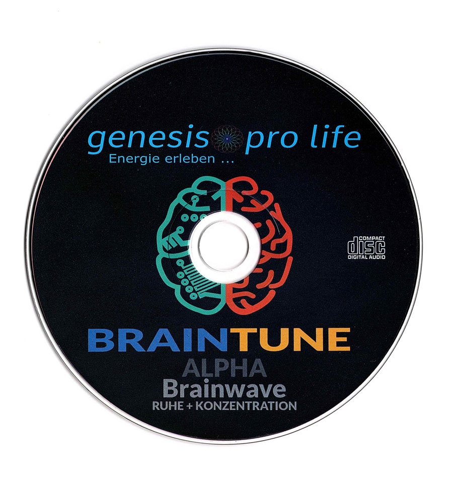 genesis pro life - BRAINTUNE CD - Alpha - mit gratis Energy Pad